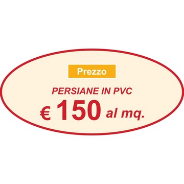 Serramenti in alluminio e pvc persiane e pensiline for Persiane pvc prezzi